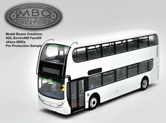 Alexander Dennis Enviro400 in dealer white